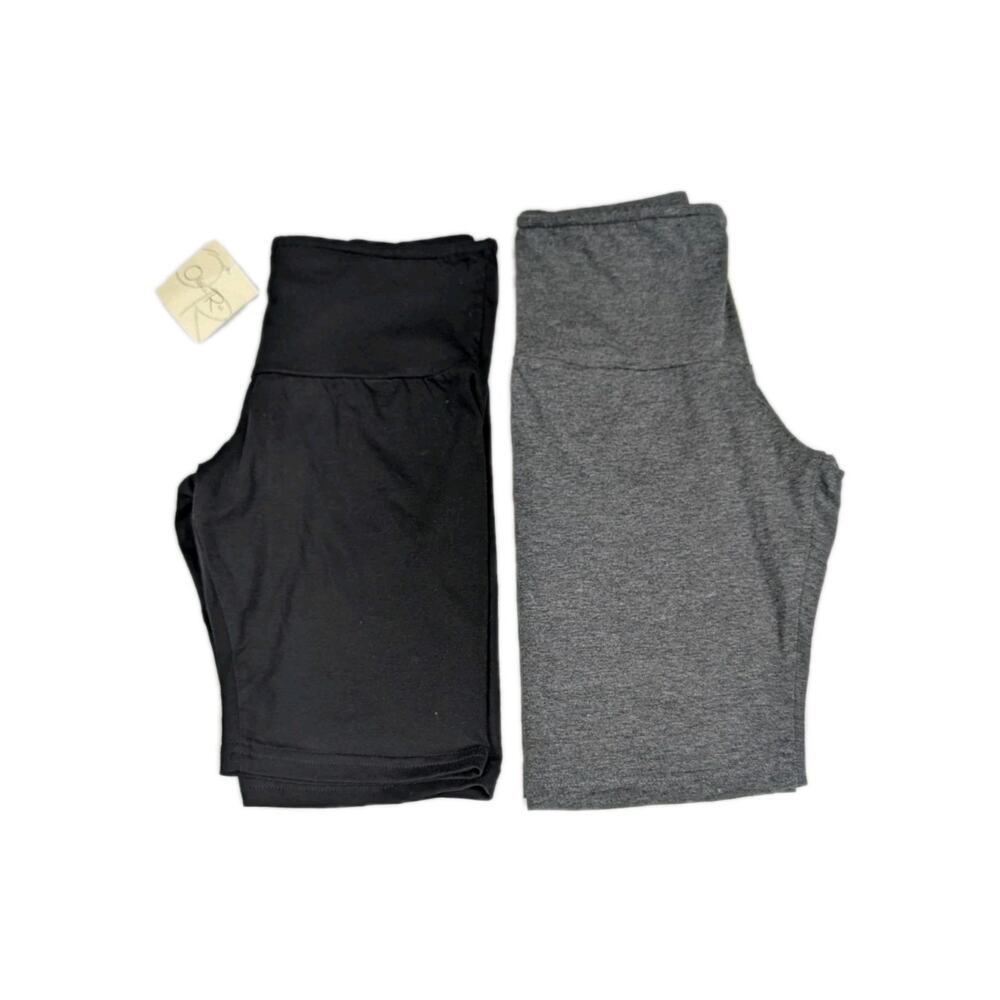 Lot Of 2 Olivia Rae Womens Yoga Gym Workout Shorts Size Medium 1 Pair Each